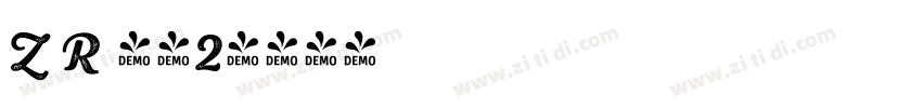 Z R 全套2字体转换
